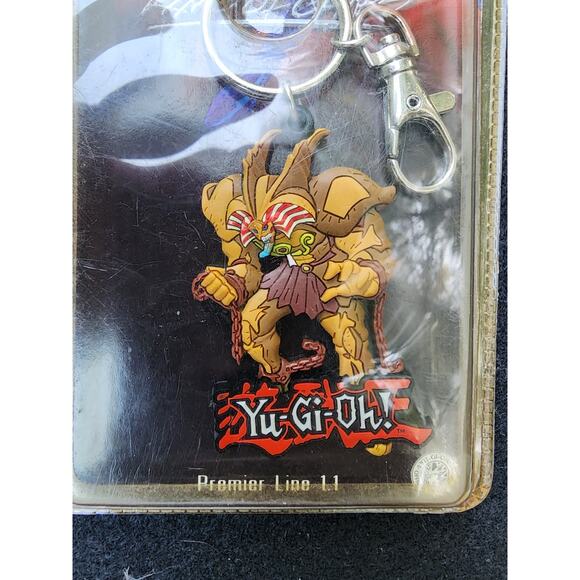 2002 Yu-Gi-Oh! Exodia the Forbidden Collectible Trading Pin and Key Tag Keychain - Picture 3 of 3